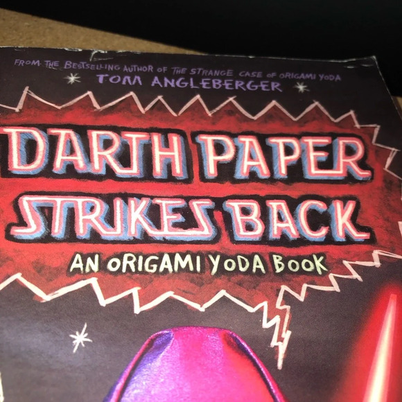 5/$25 
Darth Paper Strikes Back An Origami Yoda Book Tom Angleberger Kids 2011 - Picture 5 of 6